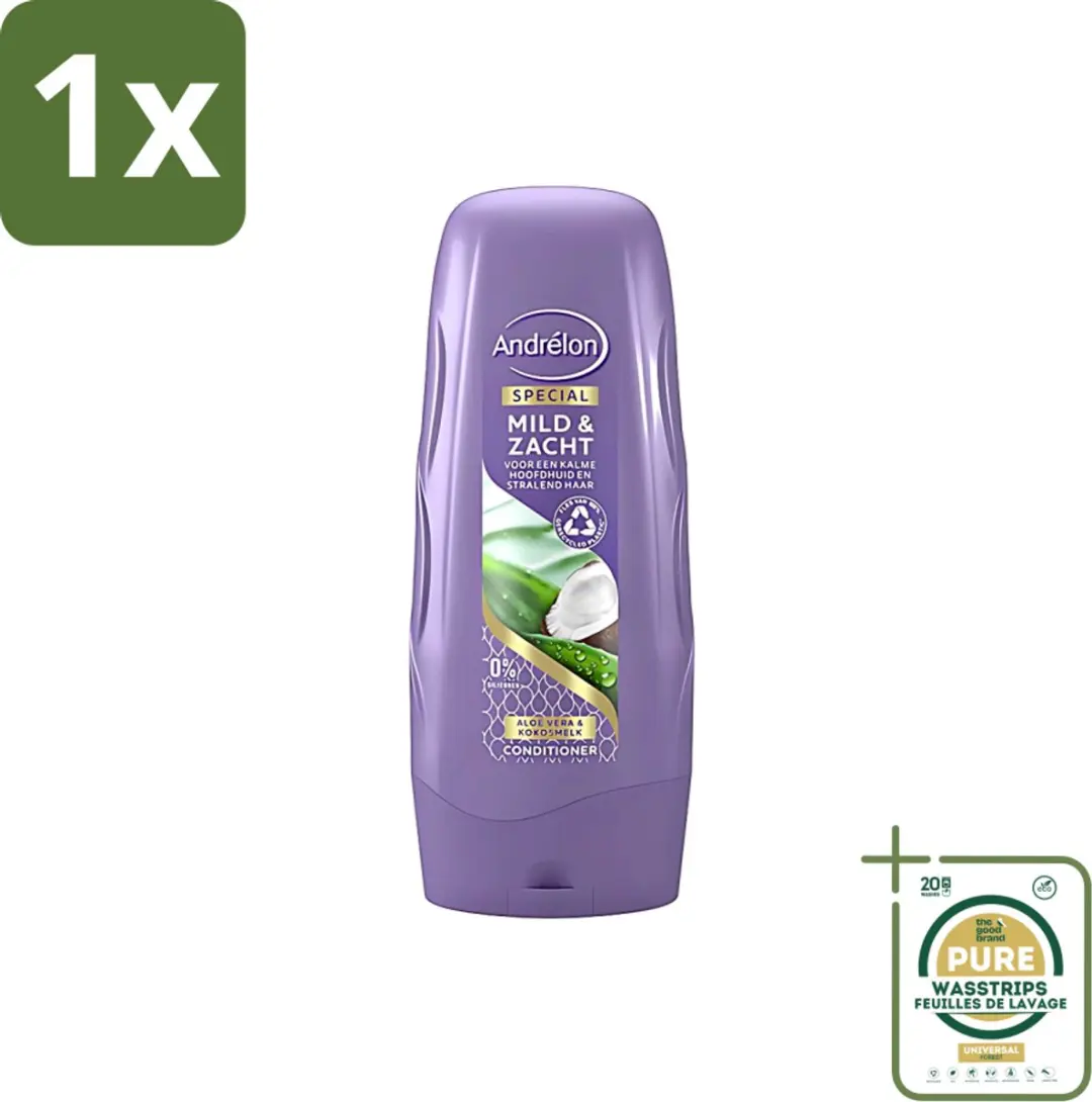 Andrélon Mild & Zacht Conditioner 300ml - Gevoelige Hoofdhuid