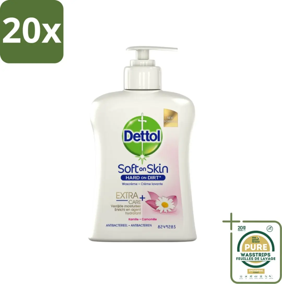 Dettol Handzeep Antibacterieel Kamille 250ml - 20 Stuks