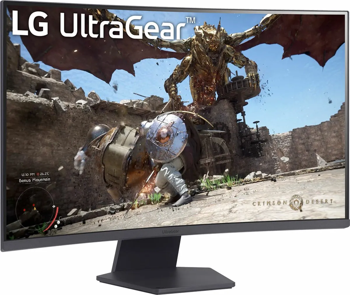 LG UltraGear 32GS60QC-B - QHD Curved Gaming monitor - 180hz - 1 ms - 32 inch