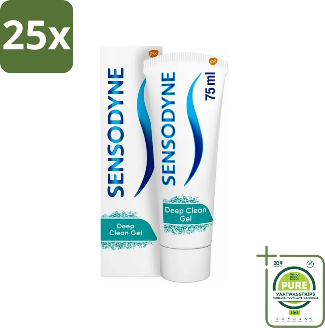 Sensodyne Deep Clean Tandpasta 75ml