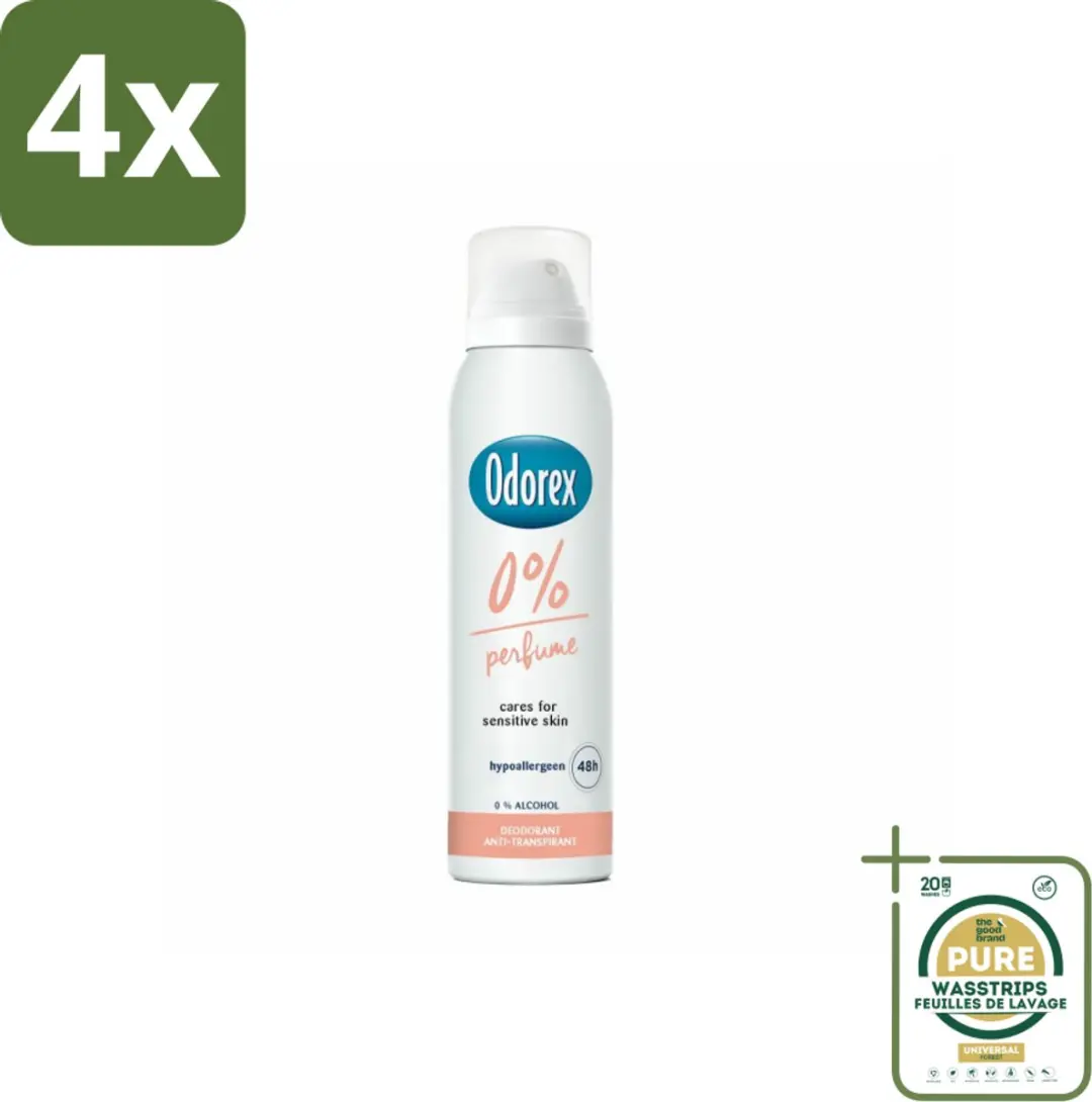 Odorex Deodorant Spray 0% Parfum
