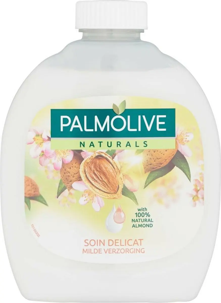 Palmolive Handzeep Naturals Melk & Amandel Navulling 300ml