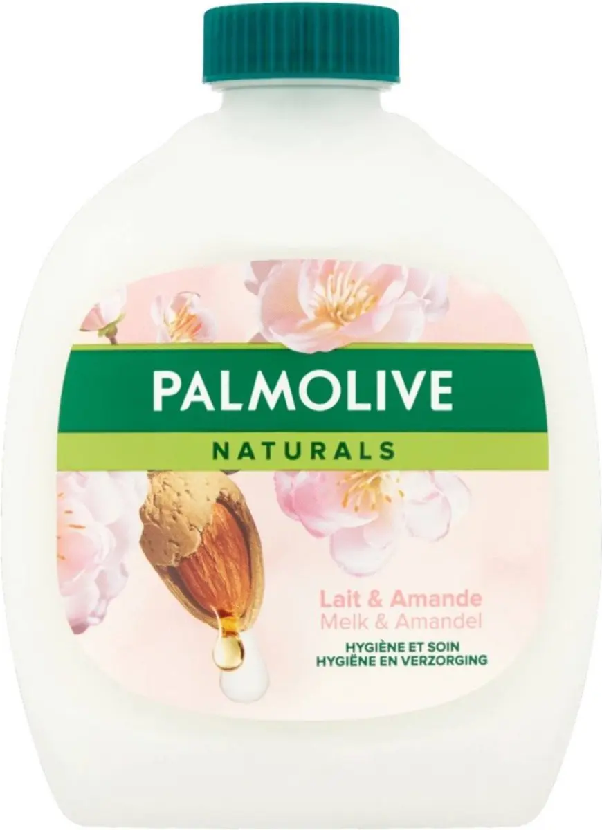 Palmolive Handzeep Naturals Melk & Amandel Navulling 300ml - afbeelding 6 van 6
