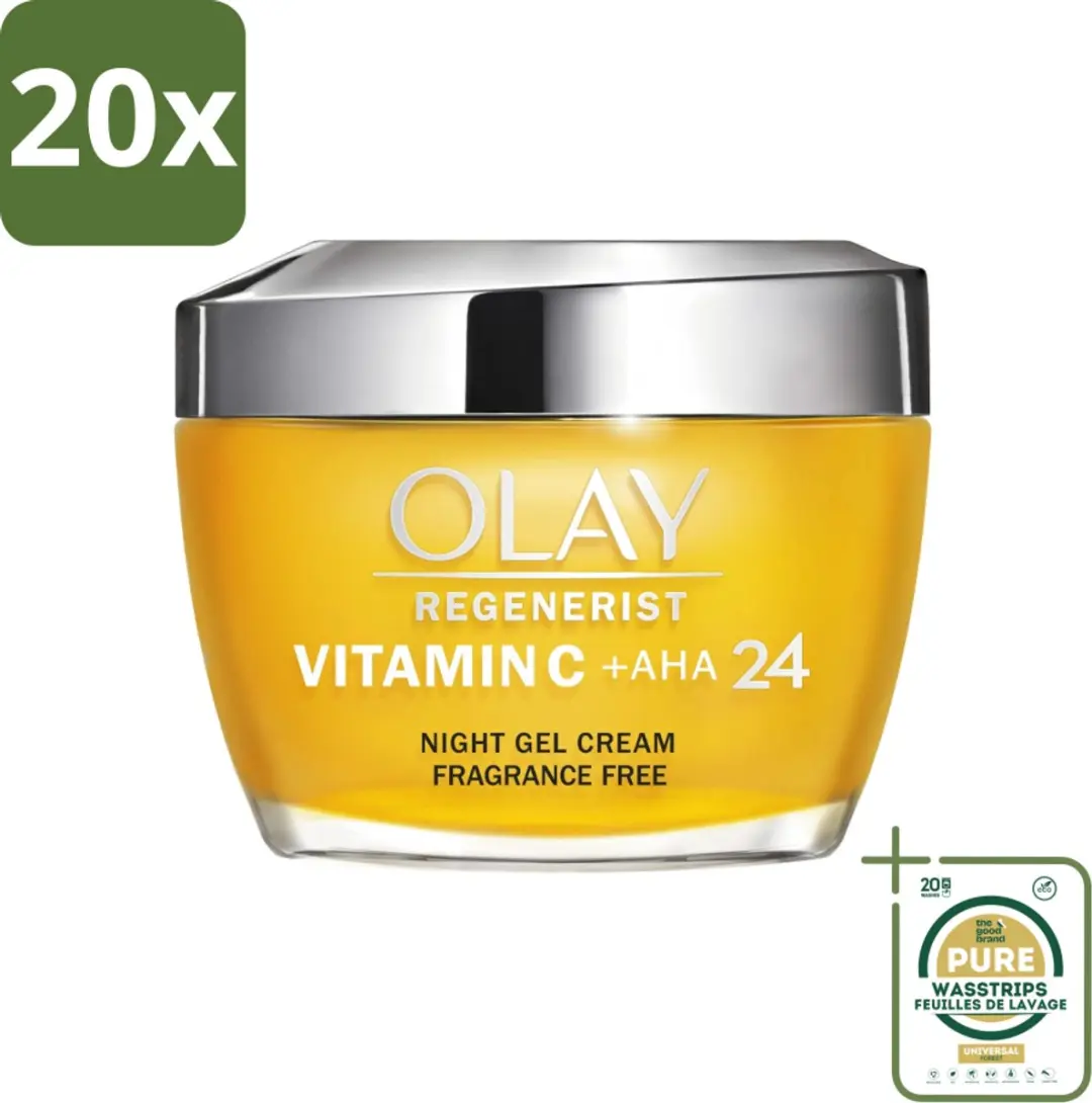 Olay Vitamine C + AHA24 Nachtcrème 50ml - 20 Stuks