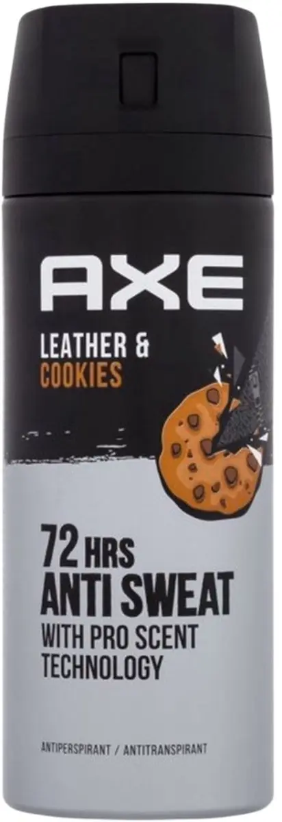 Axe Deodorant Spray Leather & Cookies 150ml - 15 Stuks