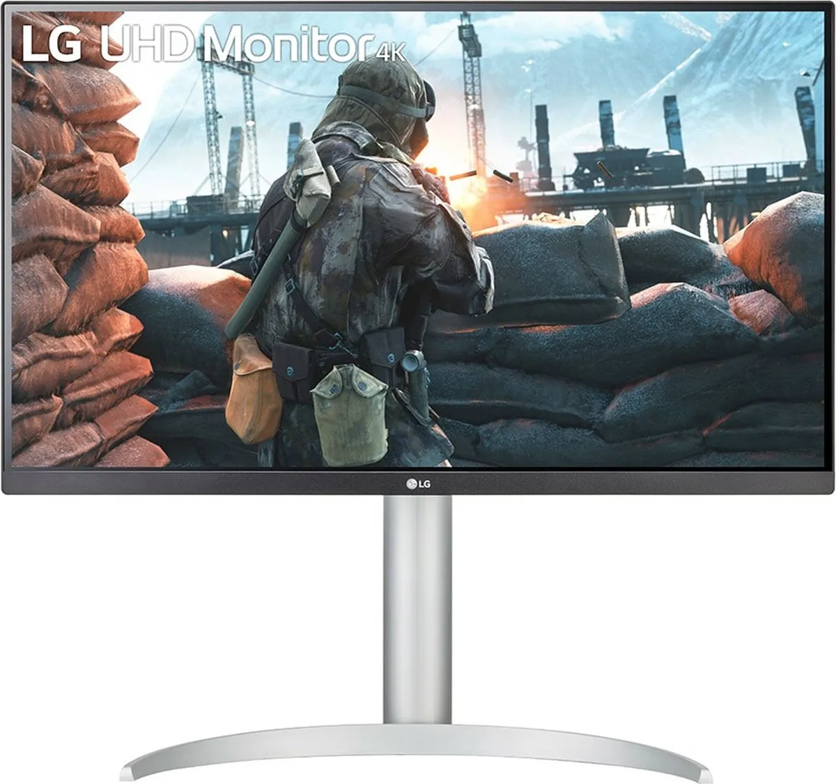 LG 27UP650P-W 4K IPS Monitor 27 inch