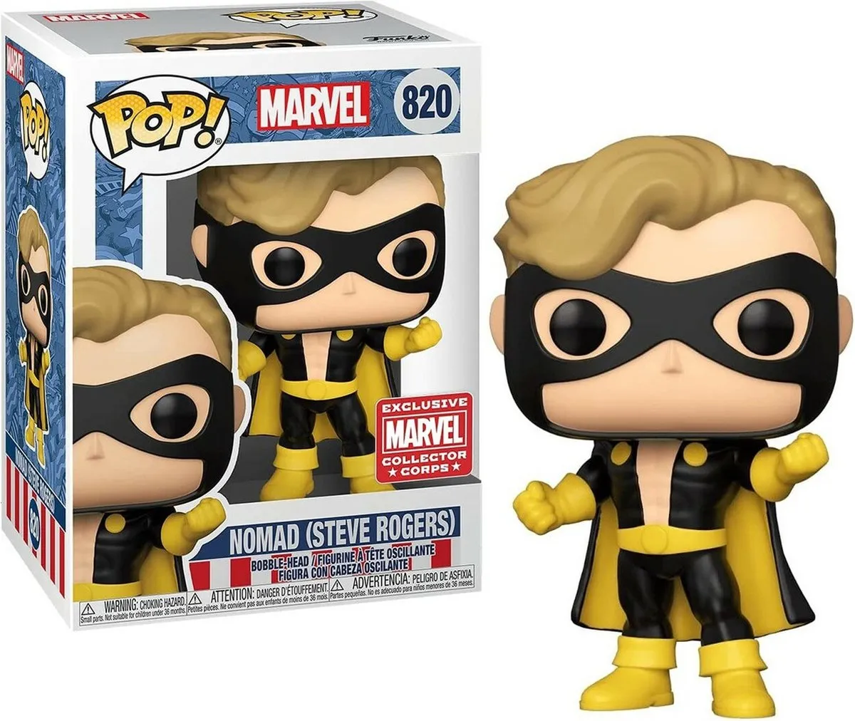 Funko POP! Marvel Nomad Steve Rogers 820