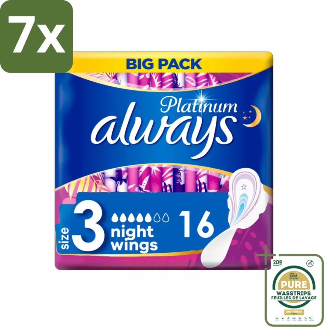 Always Platinum Ultra Night Maandverband