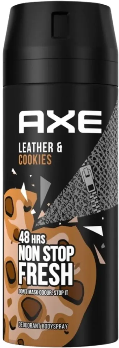 Axe Deodorant Bodyspray Leather & Cookies 150ml - 15 Stuks