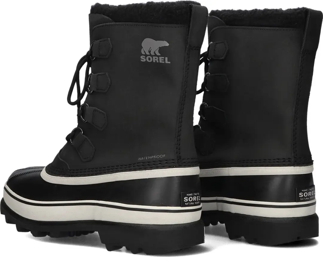 Sorel Caribou WP Heren Snowboots 44 - Black/Dark Stone