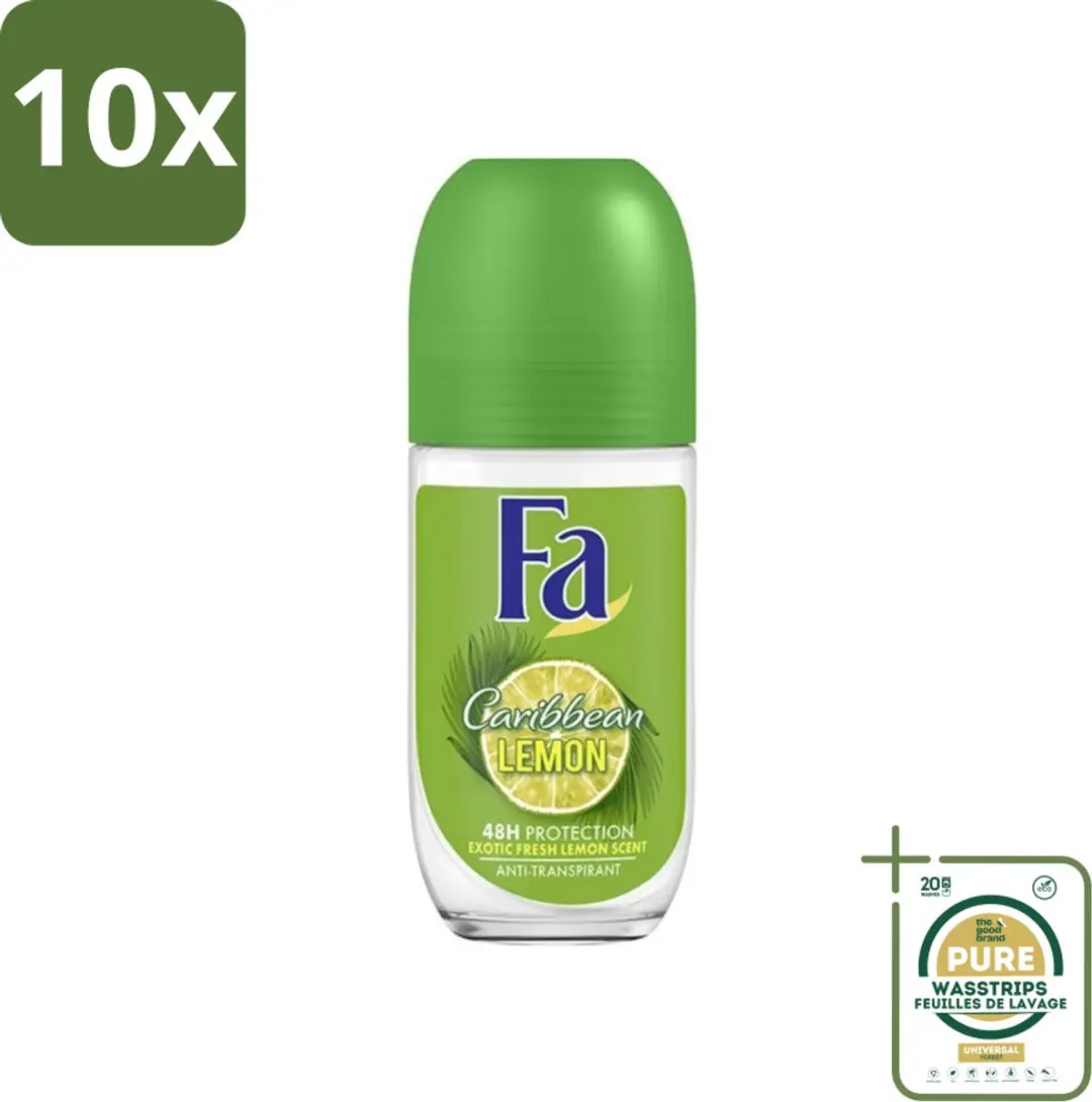 Fa Deodorant Roller Caribbean Lemon 50ml