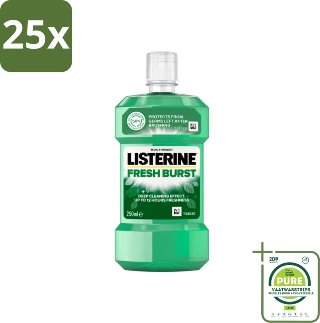 Listerine Fresh Burst Mondwater 250ml