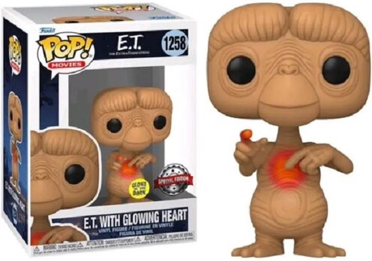 Funko E.T. 40th Anniversary POP! Movies - Glow In The Dark - 9cm - Multicolours - afbeelding 6 van 6