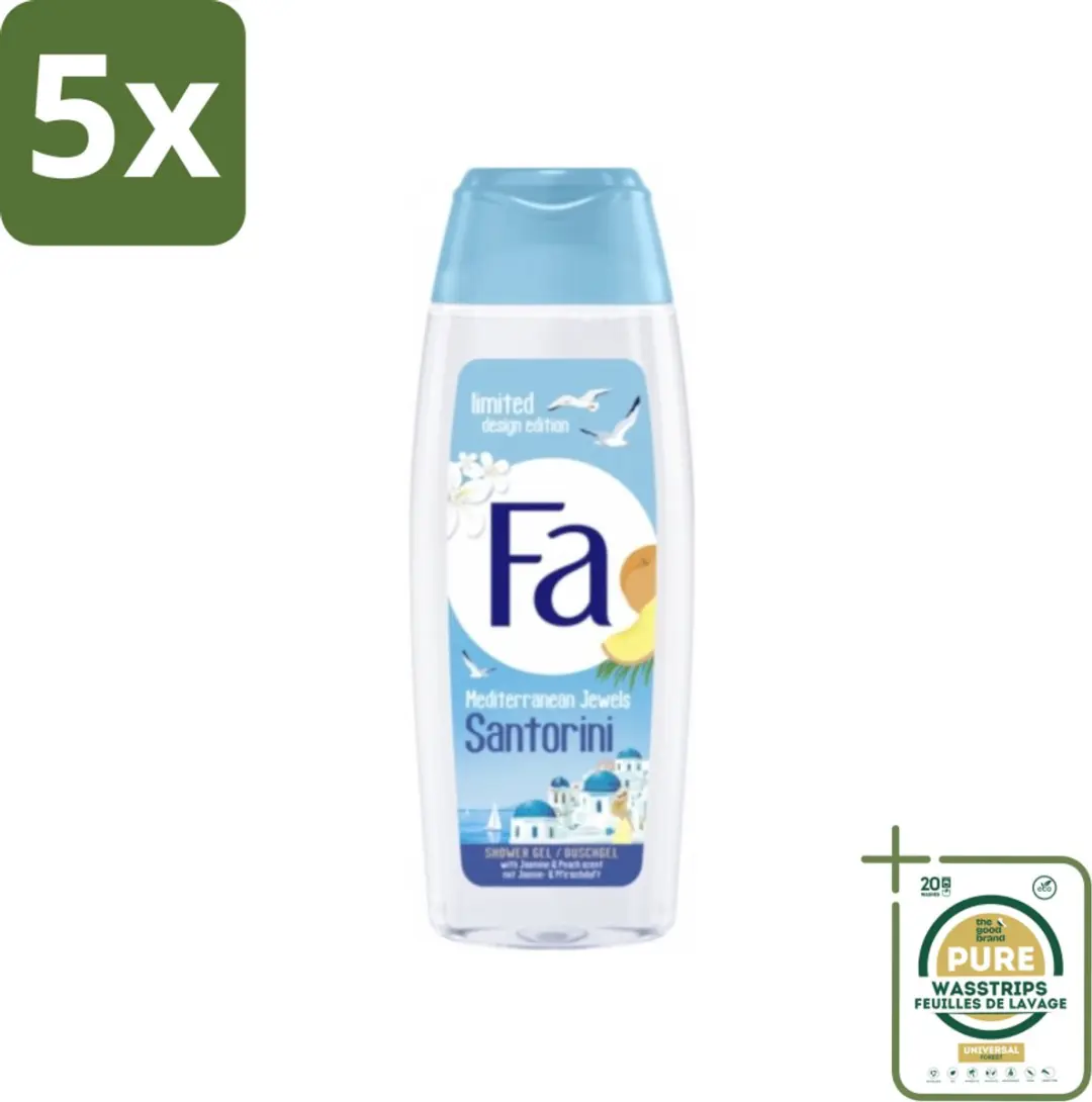 Fa Mediterranean Jewels Santorini Douchegel 1250ml