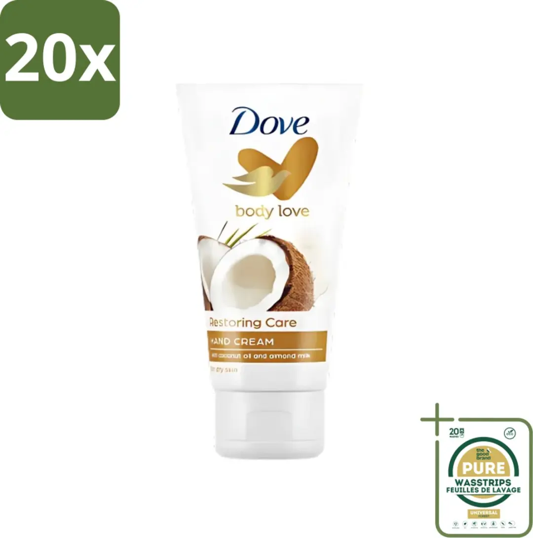 Dove Handcrème Kokos & Amandel 75ml