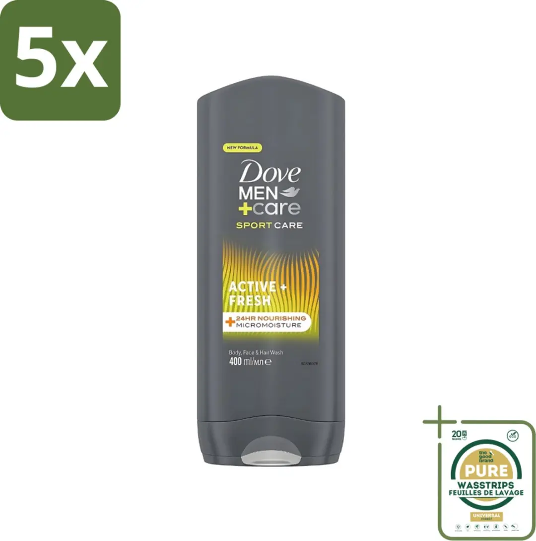 Dove Men+ Care Active Fresh Douchegel 2000ml