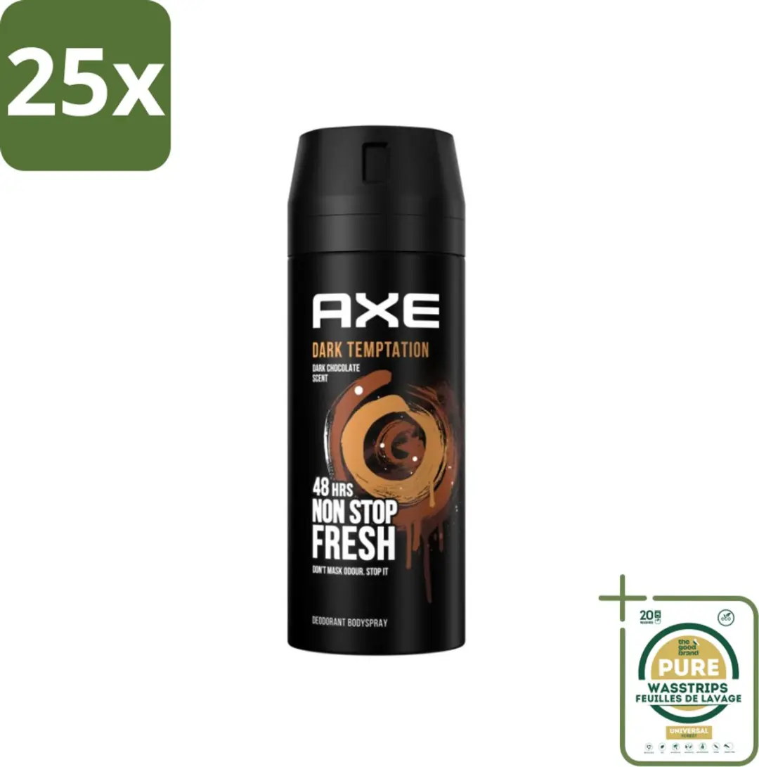 25 x Axe Deodorant Bodyspray Dark Temptation 150 ml