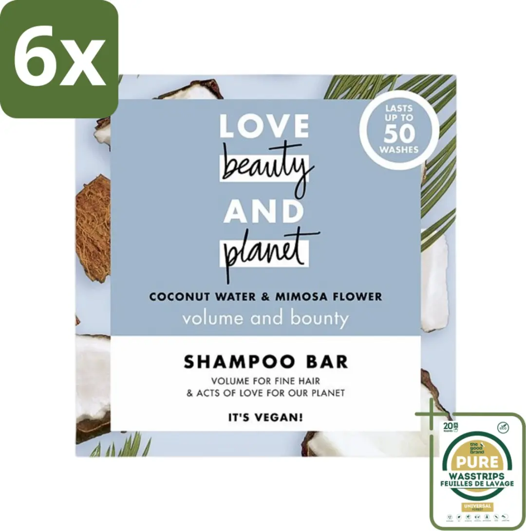 Love Beauty and Planet Shampoo Bar Coconut Water & Mimosa