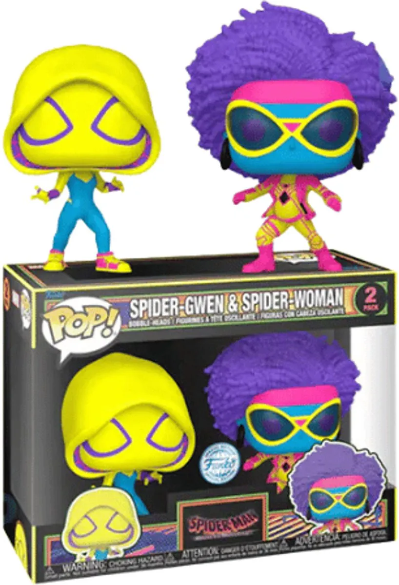 Funko Pop! Spider-Gwen & Spider-Woman 2-Pack - Across the Spider-Verse