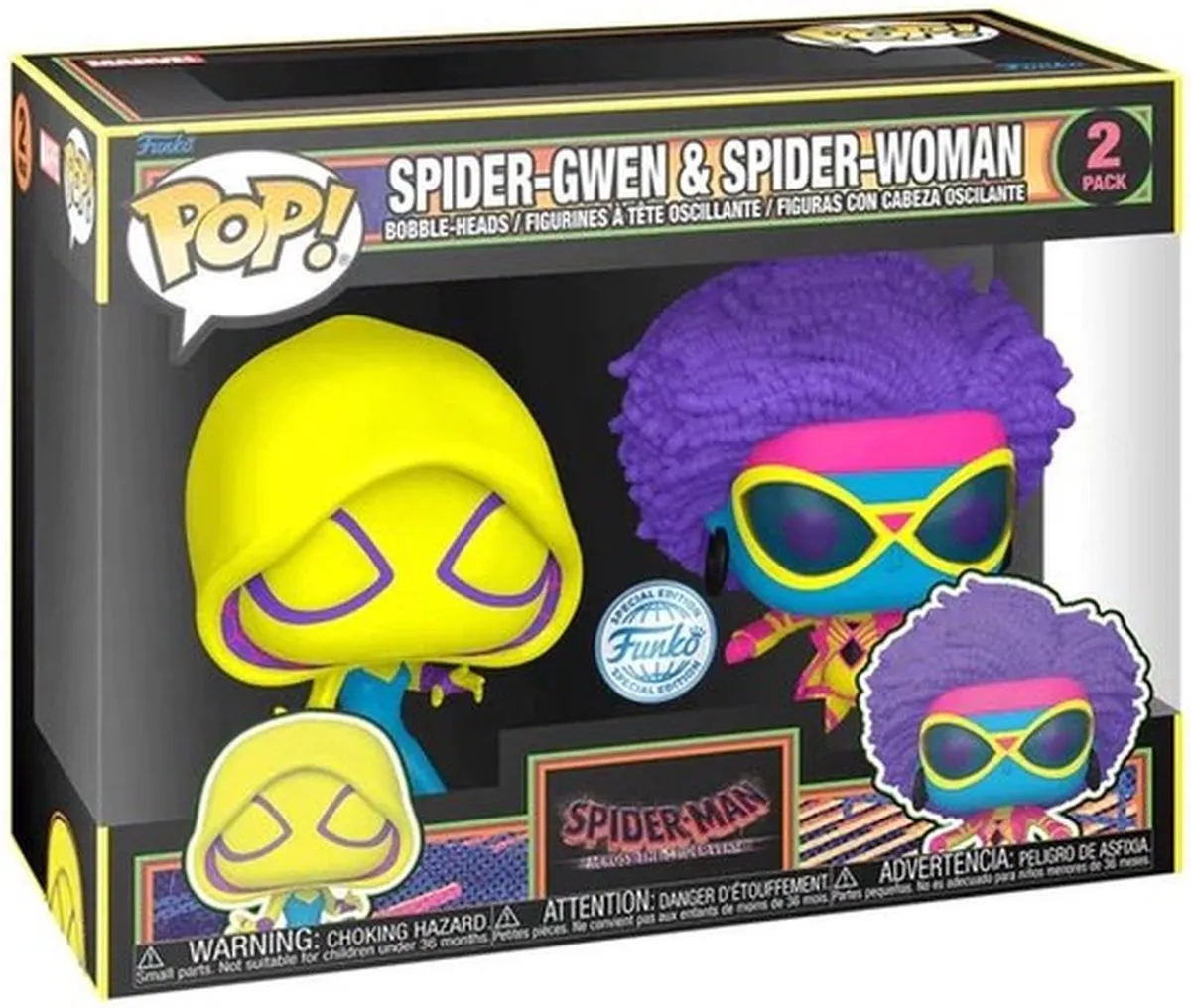 Funko Pop! Spider-Gwen & Spider-Woman 2-Pack