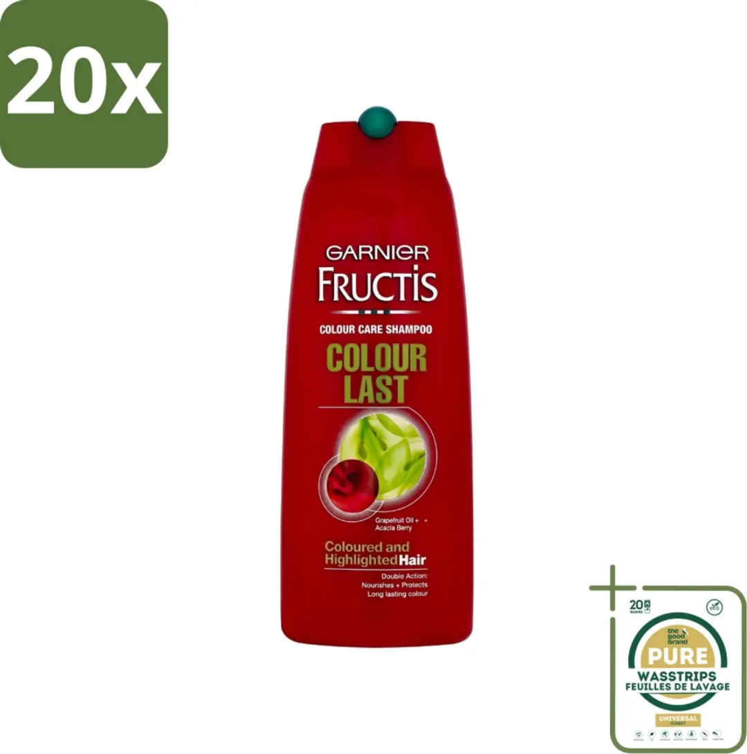 Garnier Fructis Colour Last Shampoo 250ml - 20 Stuks