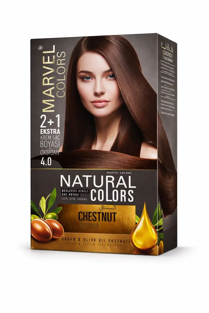 Marvel Natural Colors 4.0 Kastanjebruin Haarverf