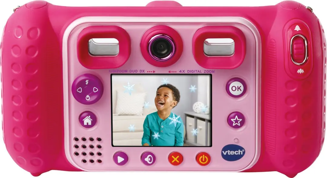 VTech KidiZoom Duo DX 80-520052 Kindercamera - 5MP - Roze