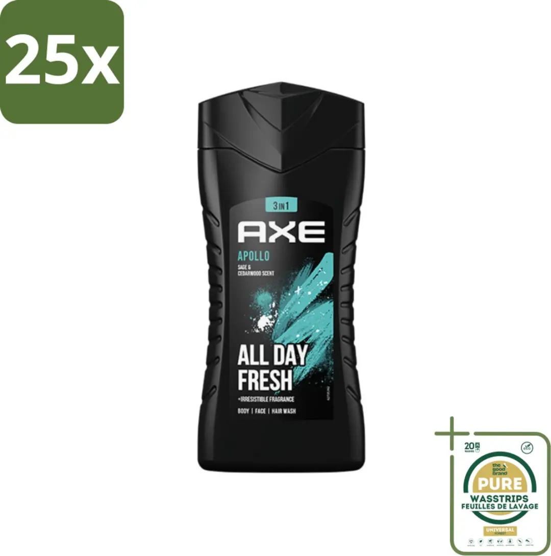 Axe Apollo Sage & Cedarwood Douchegel 3-in-1