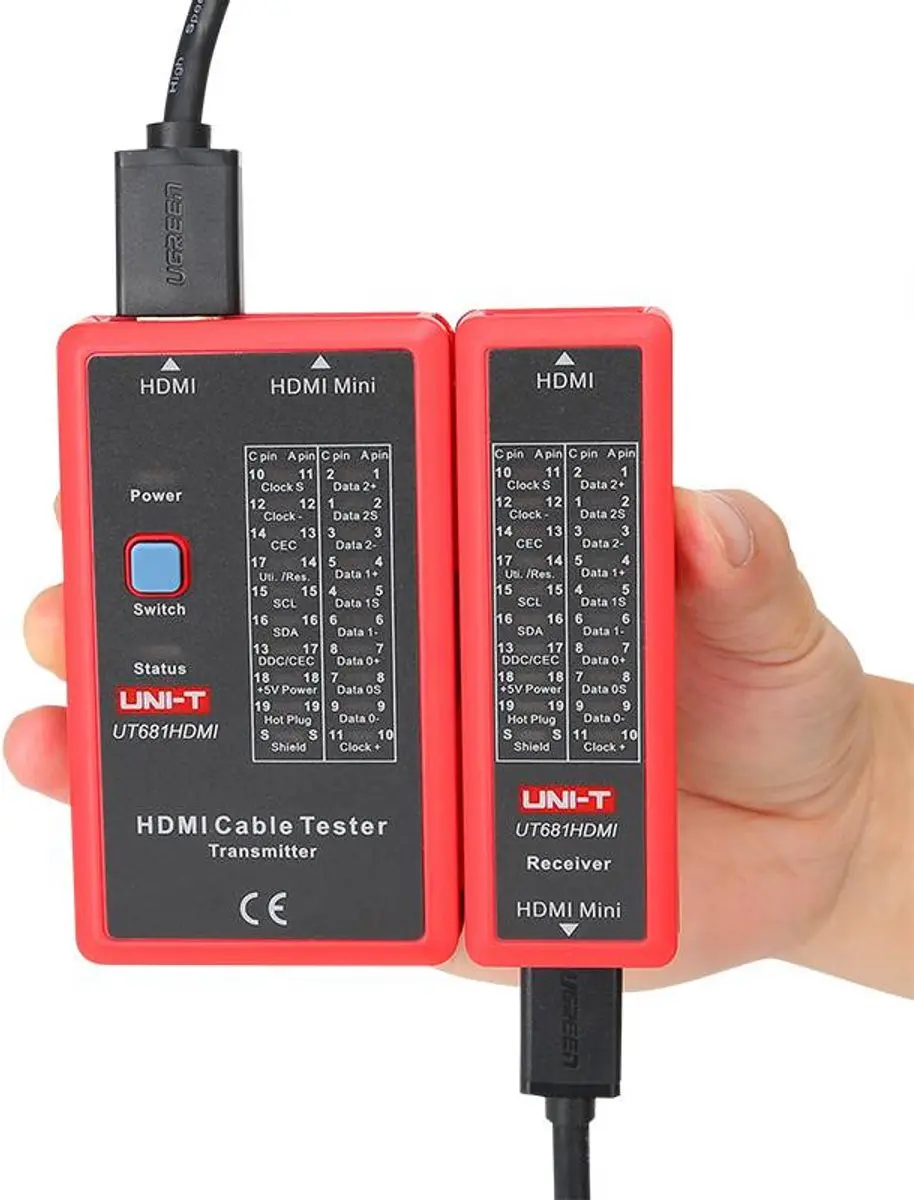 UNI-T UT681HDMI HDMI Kabeltester - afbeelding 6 van 6