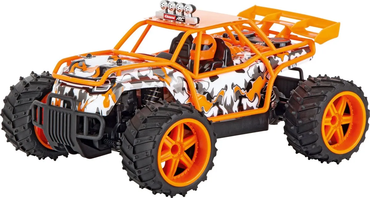 Carrera RC 4WD Truck Buggy 28cm Oranje