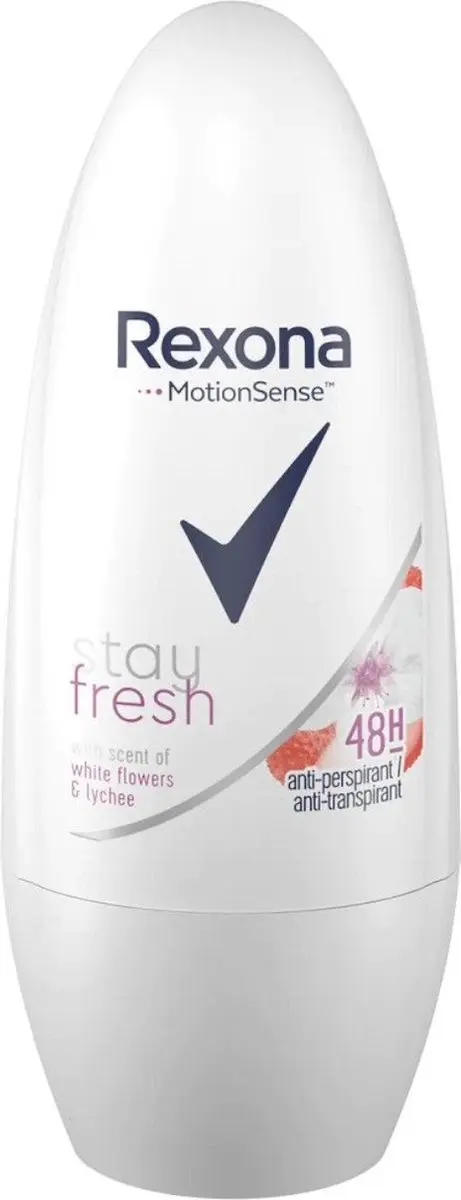 Rexona Motion Sense Deodorant Roller Witte Bloemen & Lychee 50ml