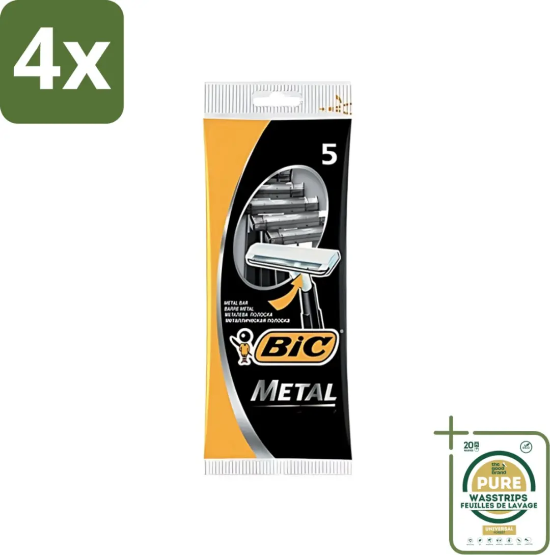 Bic Metaal Scheermesjes 5 Stuks