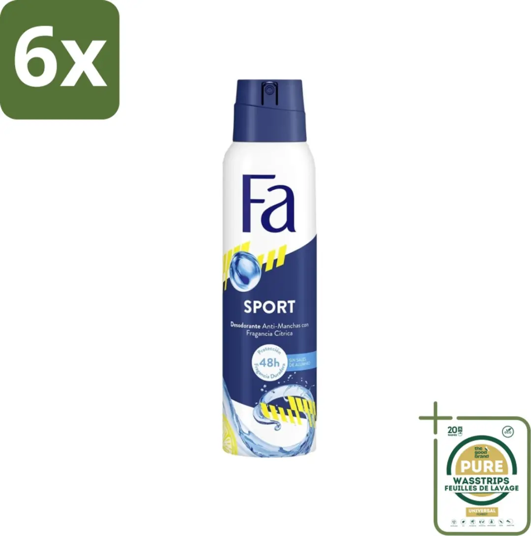 Fa Sport Citroen Deodorant Spray 150ml