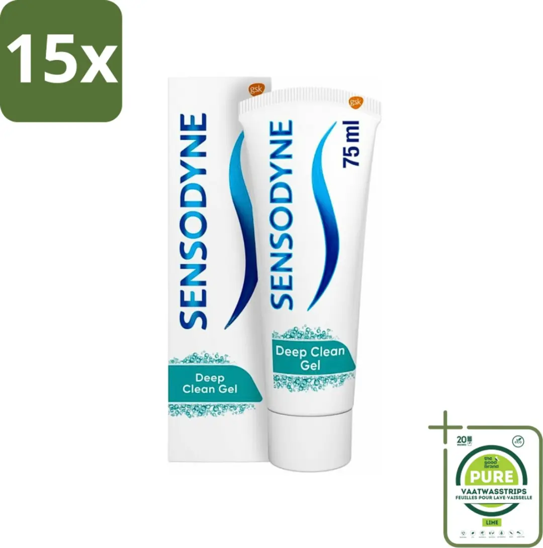 Sensodyne Deep Clean Tandpasta 75ml