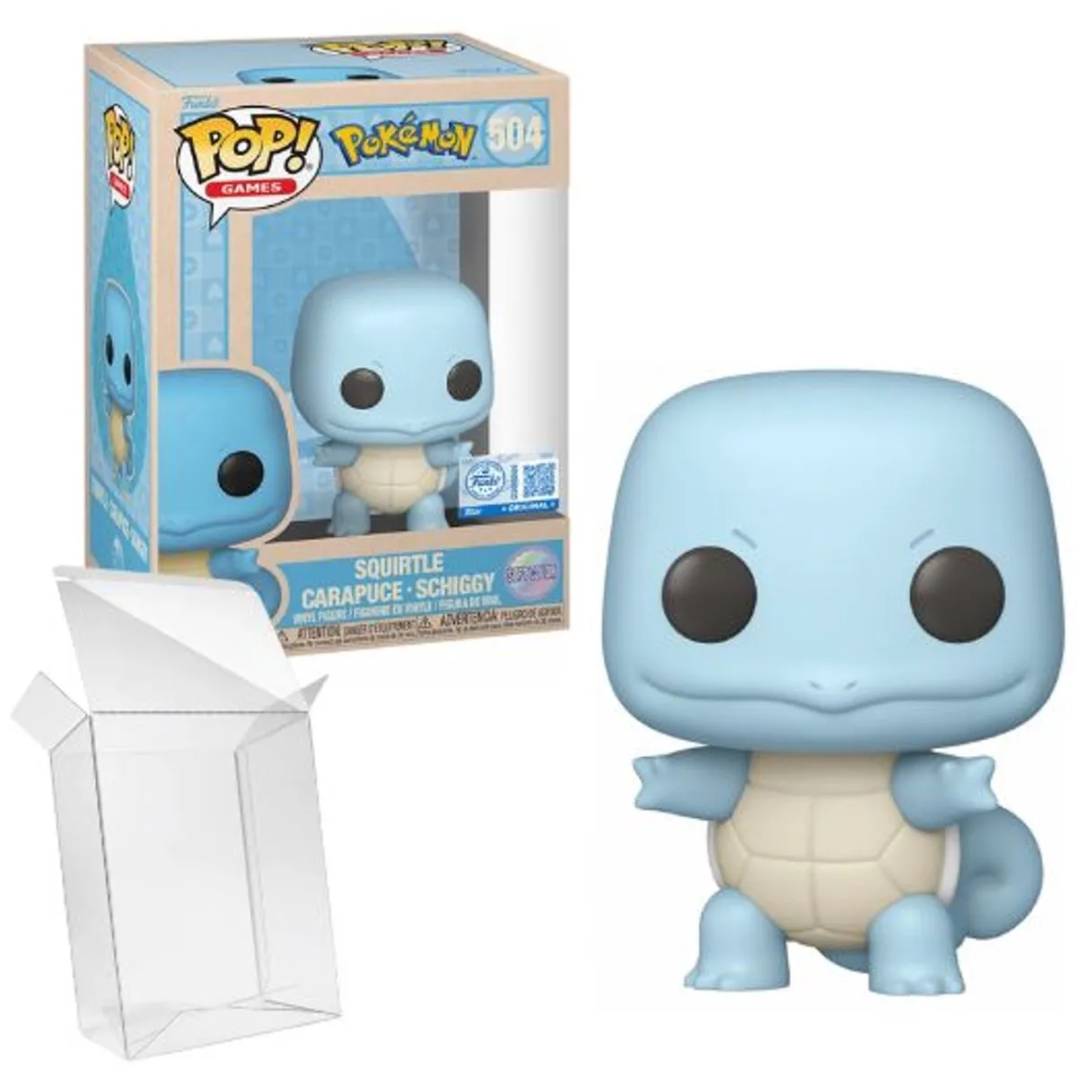 Funko Pop! Pokémon Squirtle - Soft Color Exclusive