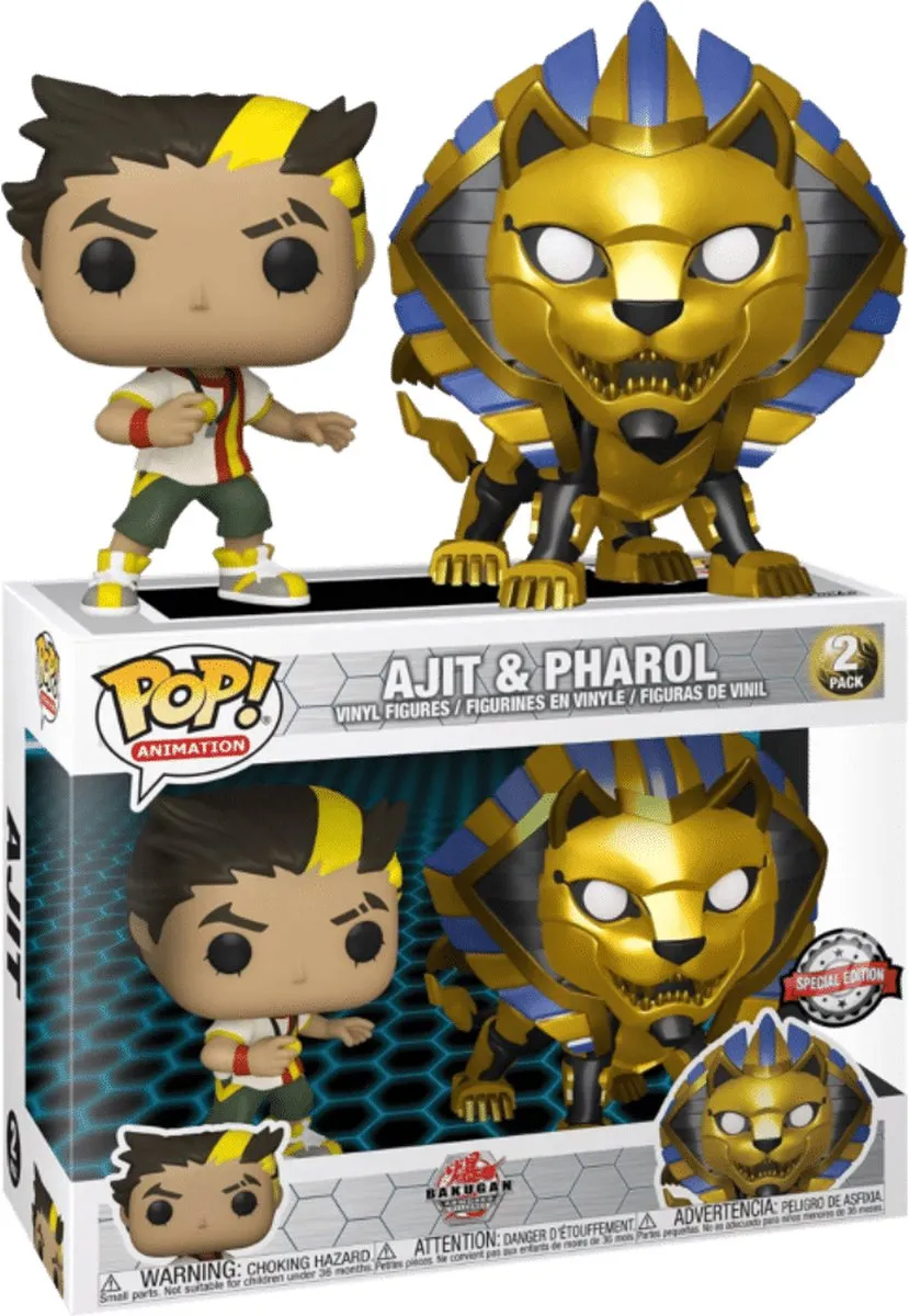 Funko Pop! Bakugan Ajit & Pharol 2-Pack