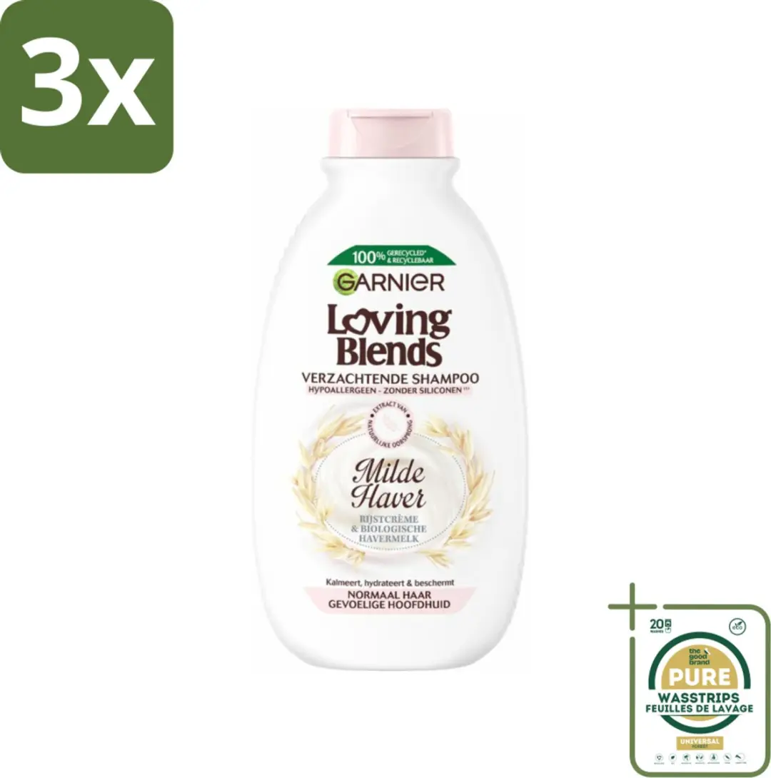 Garnier Loving Blends Milde Haver Shampoo 300ml