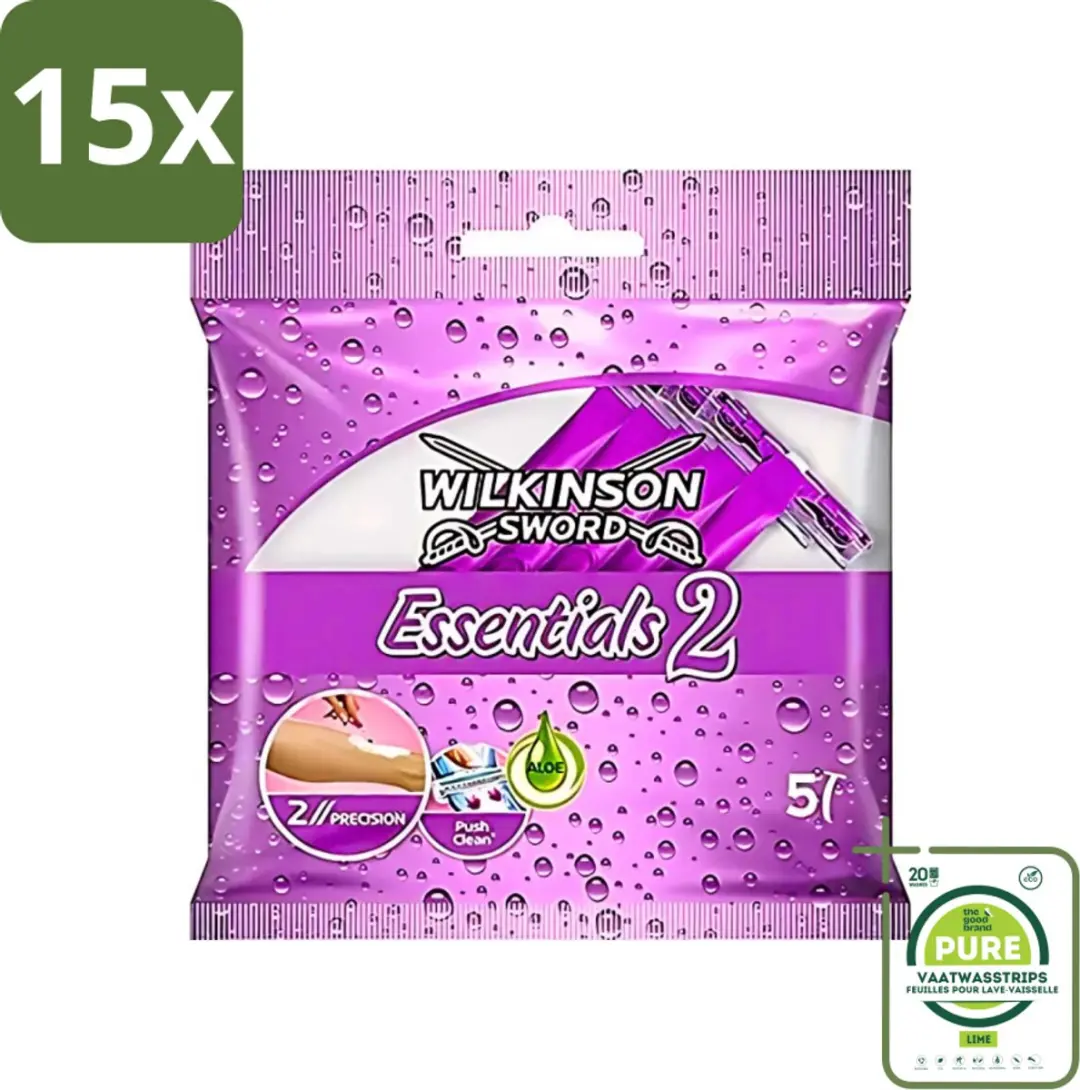 Wilkinson Essentials 2 Wegwerpscheermesjes Dames