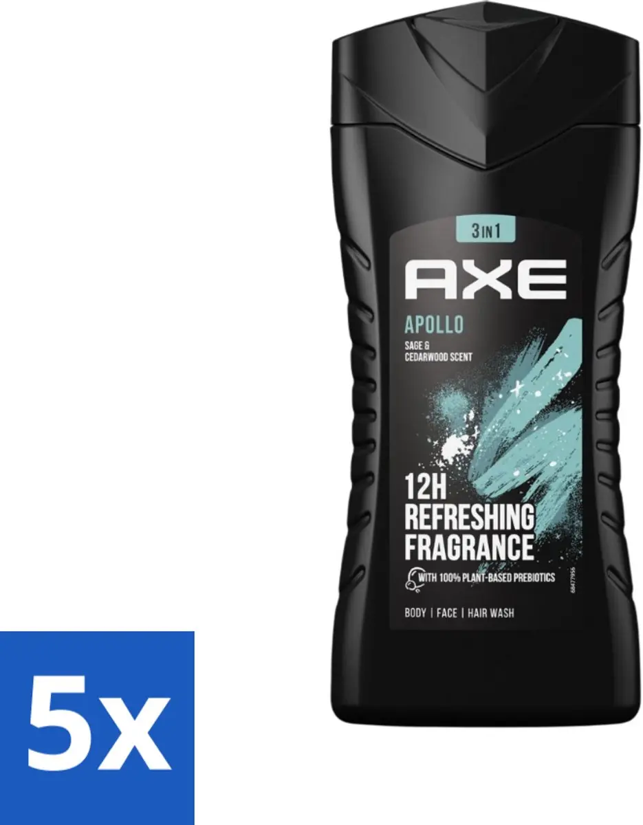 Axe Apollo 3-in-1 Douchegel Sage & Cedarhout