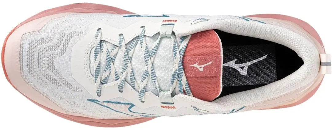 Mizuno Wave Daichi 9 Trailrunningschoenen Dames - 38 - Roze/Grijs/Blauw