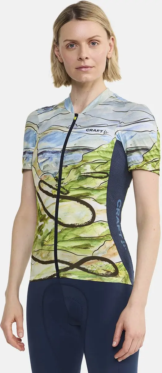Craft Adv Endur Graphic Jersey W - S - Blaze-Free