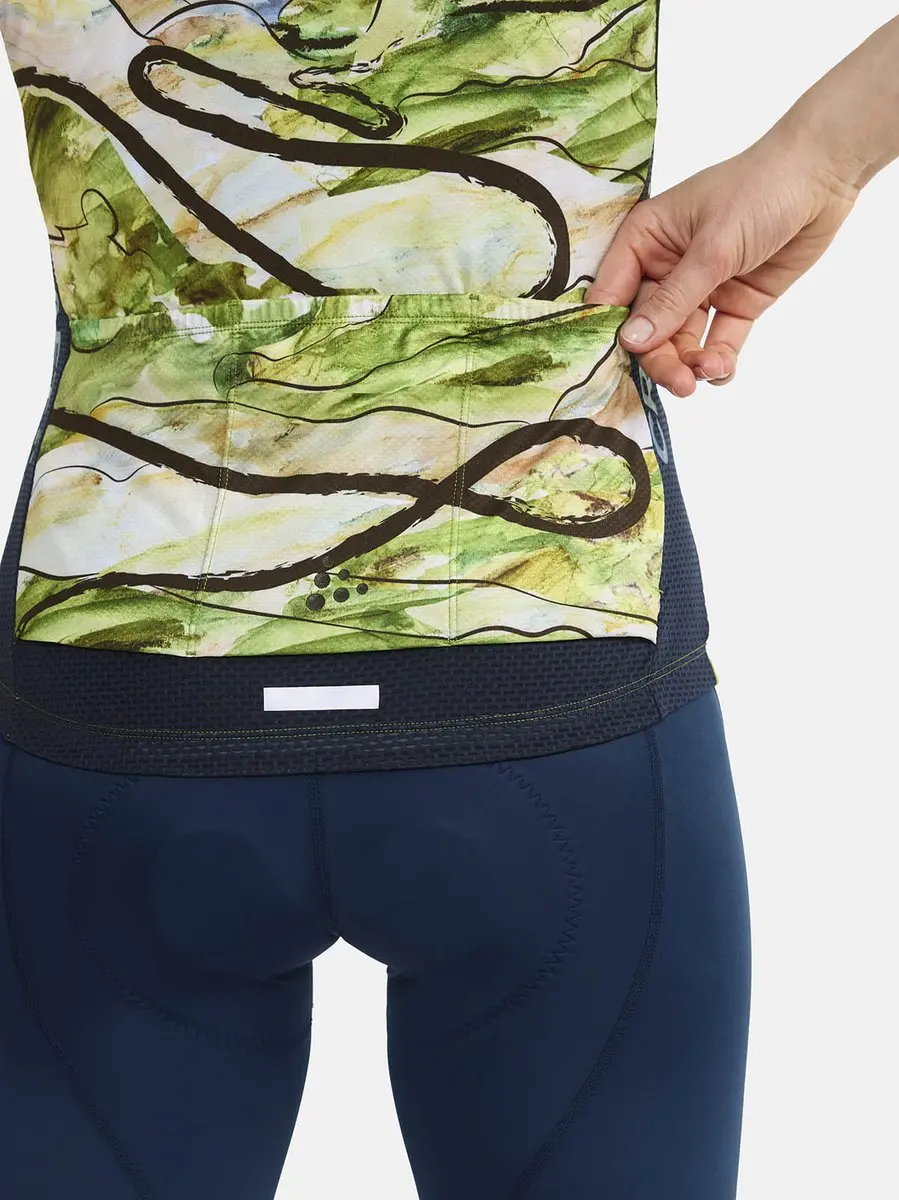 Craft Adv Endur Graphic Jersey W - S - Blaze-Free