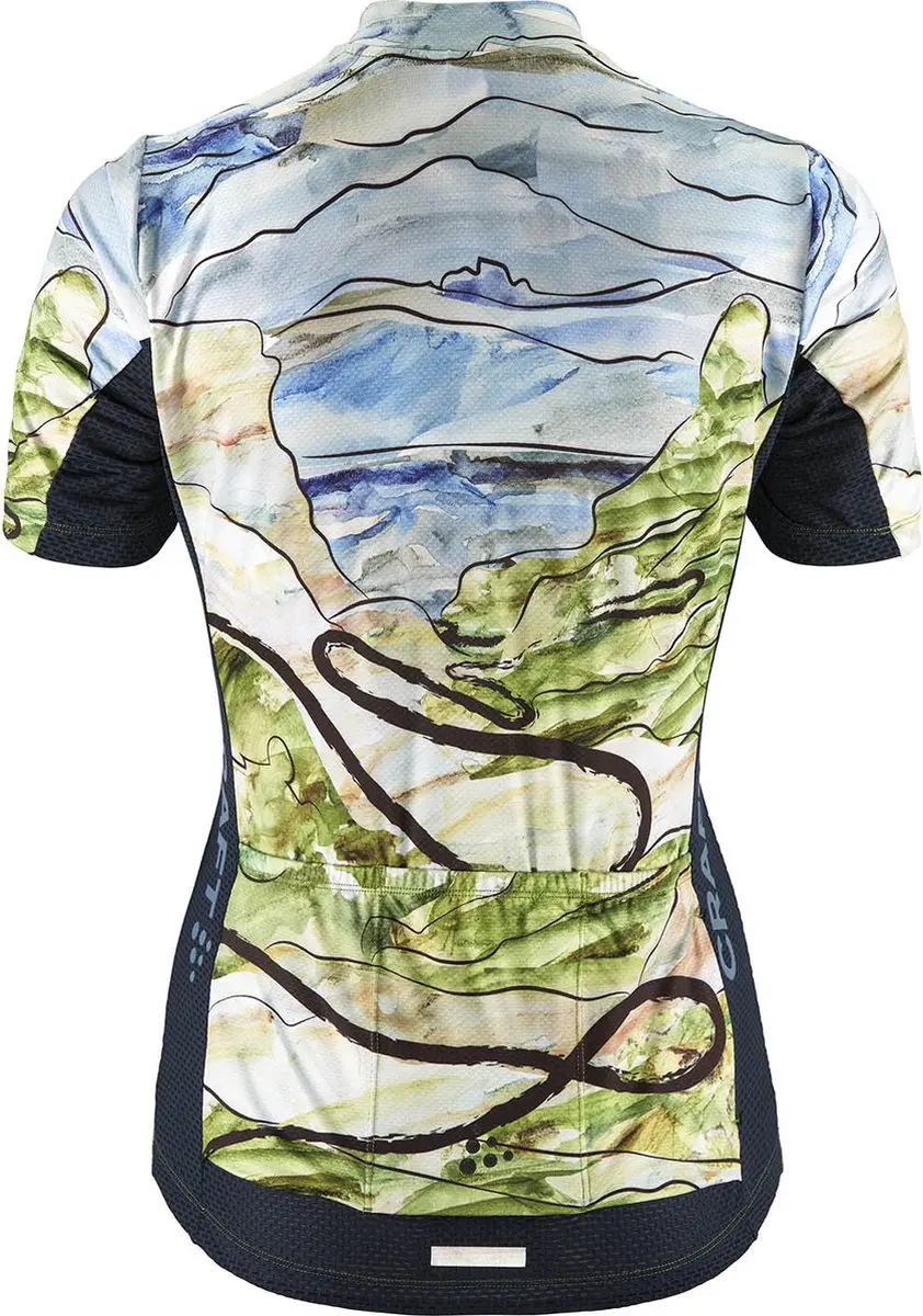 Craft Adv Endur Graphic Jersey W - S - Blaze-Free
