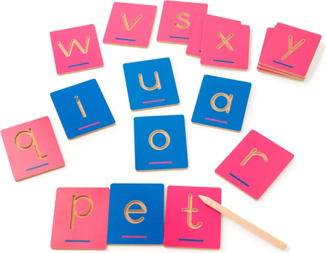Eduplay Tactiele Traceerletters Alfabet - Meerkleurig