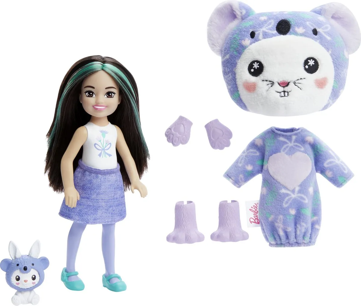 Barbie Cutie Reveal Pop HRK31 Konijn Koala Pop