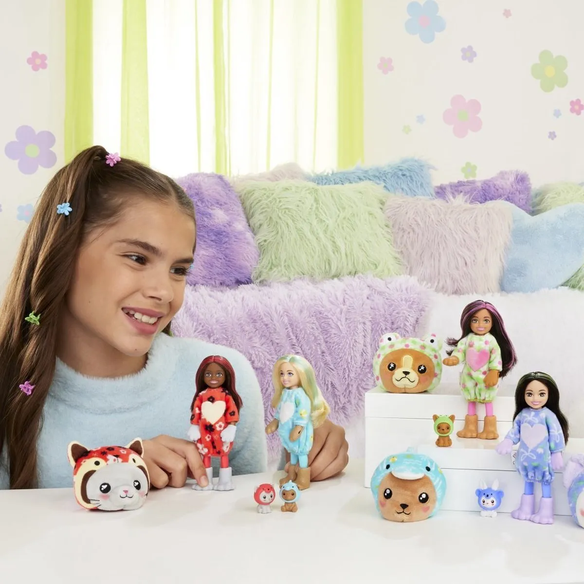 Barbie Cutie Reveal Pop HRK31 Konijn Koala Pop - 13,9 cm