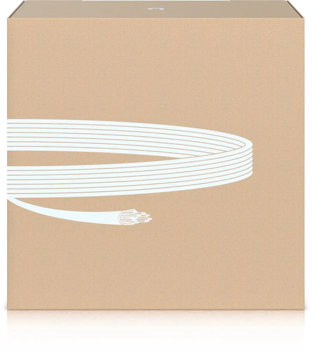 Ubiquiti UACC-Cable-C6A-CMR Netwerkkabel Cat6a Wit