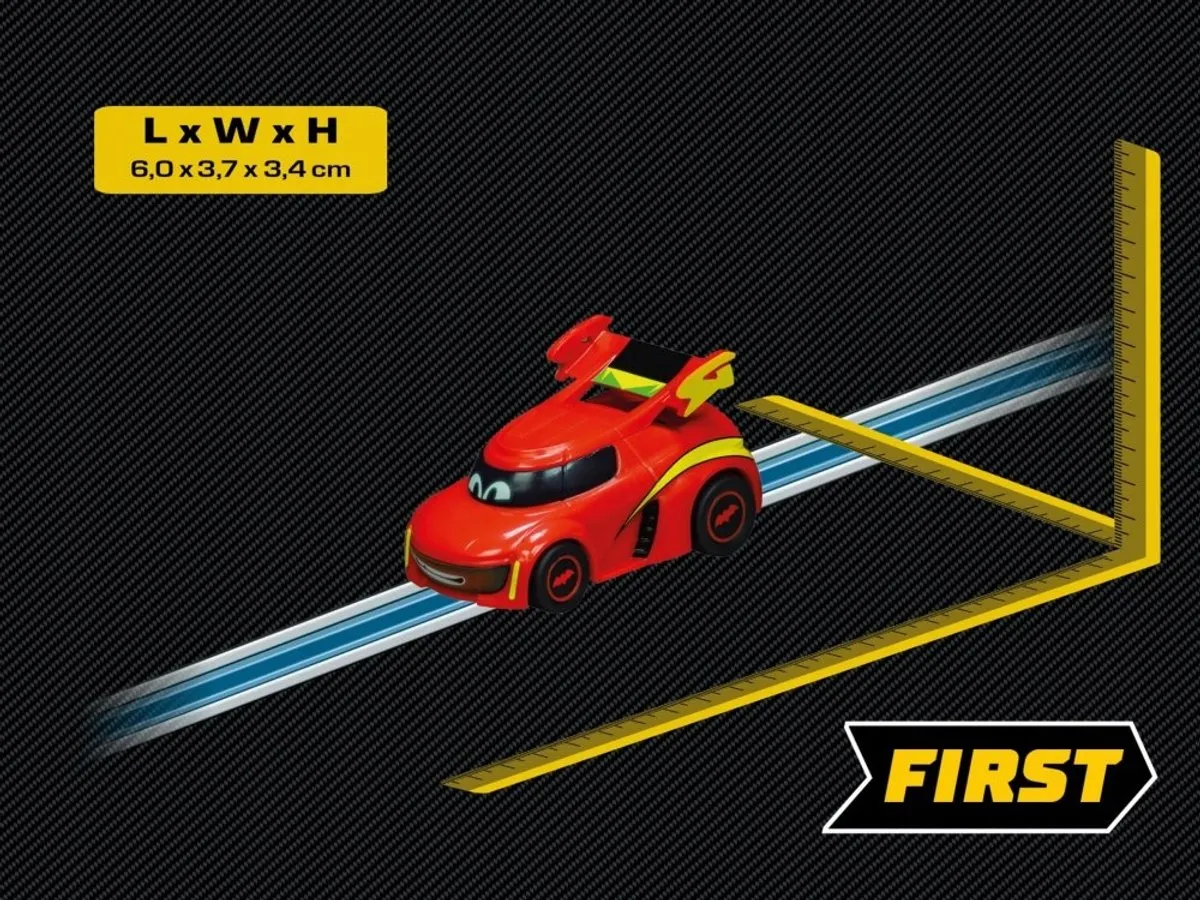 Carrera 1 First Batwheels Redbird Auto 1:50 - Rood