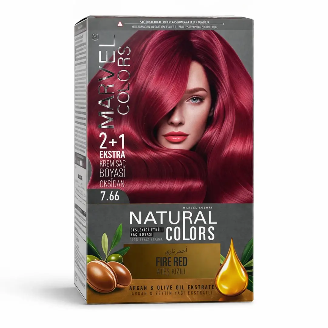 Marvel Natural Colors 7.66 Vurig Rood Haarverf