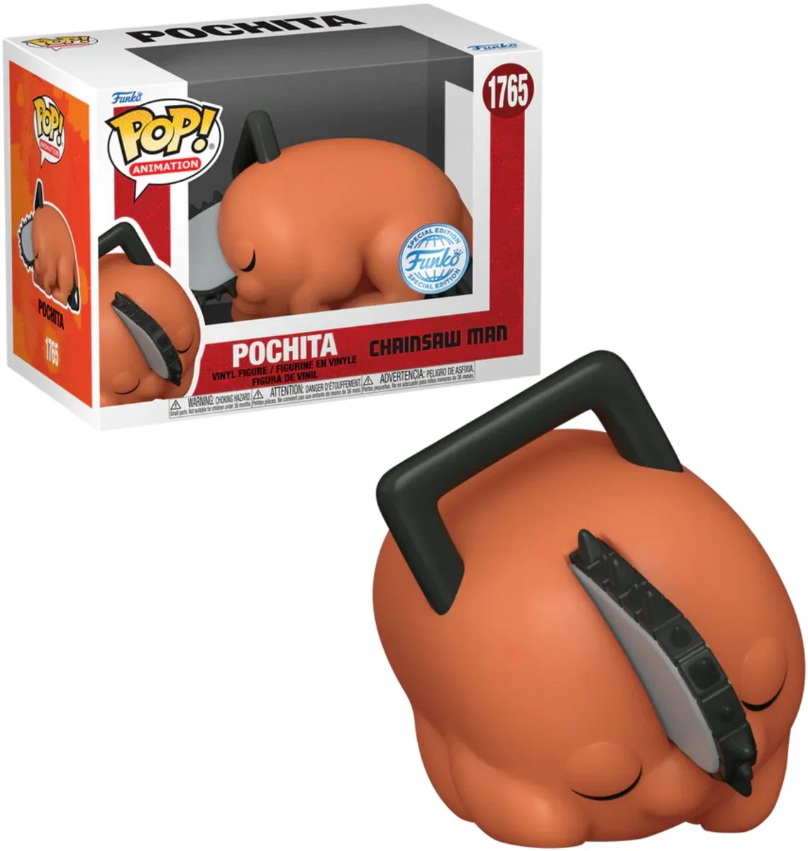 Funko POP! Sleeping Pochita Chainsaw Man 1765 - Multicolor